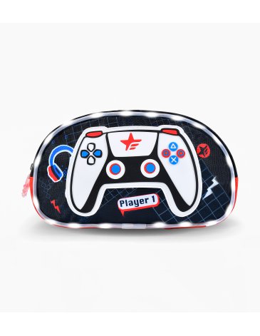 Cartuchera 2 Cierres con Luz Led - Footy