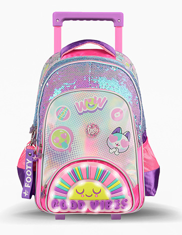 Mochila Carro Con Luz Led 18 