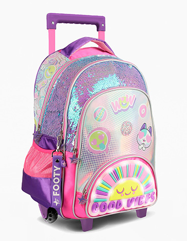 Mochila Carro Con Luz Led 18 