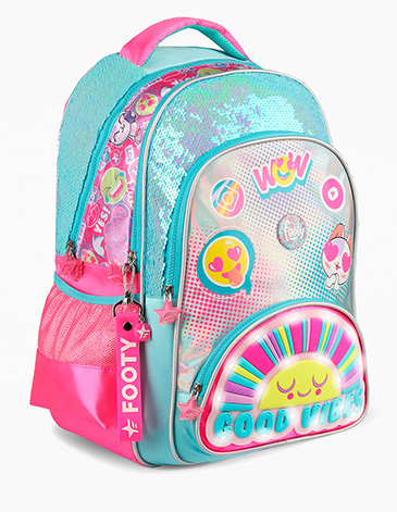 Mochila Con Luz Led 18 