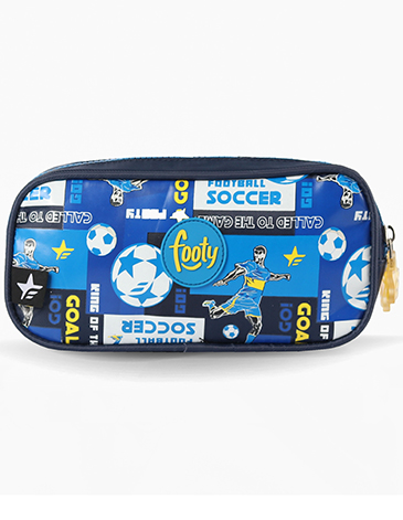 Cartuchera Con Luz Led 2 Cierres - Footy