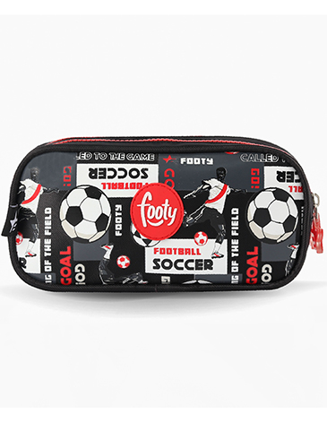 Cartuchera Con Luz Led 2 Cierres - Footy