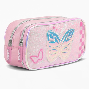 Cartuchera Doble Cierre Glow Fly - Footy