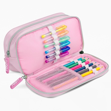 Cartuchera Doble Cierre Glow Fly - Footy