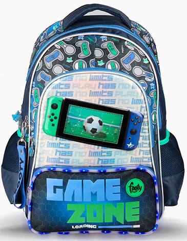 Mochila Con Luz Led 18 