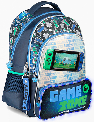 Mochila Con Luz Led 18 