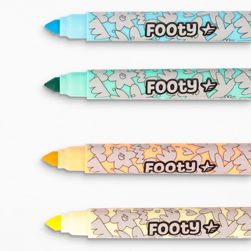 Resaltadores x 12 Unid. - Footy