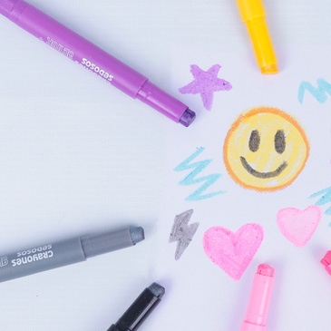 Crayones Sedosos x 8 Unid. - Footy