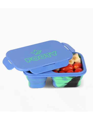 Tuppers 2 Compartimento Plegable - Footy