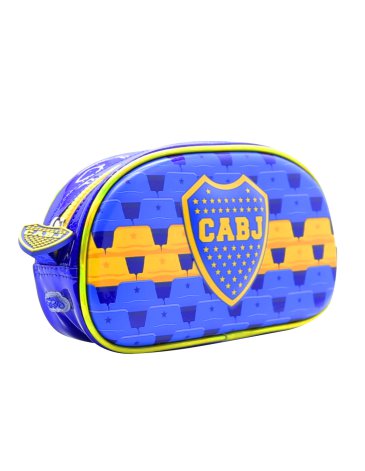 Cartuchera 3D Boca Jr. 1 Cierrre - Cresko