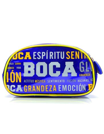 Cartuchera 3D Boca Jr. 2 Cierres - Cresko
