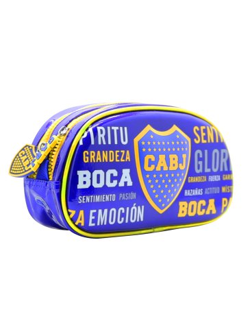Cartuchera 3D Boca Jr. 2 Cierres - Cresko