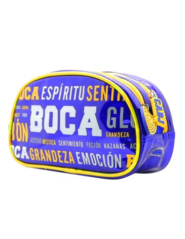Cartuchera 3D Boca Jr. 2 Cierres - Cresko