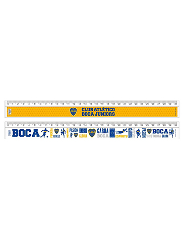 Venta por Mayor y Catalogo Regla 30cm Boca Juniors Cresko