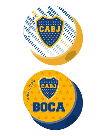 Venta por Mayor y Catalogo Sacapunta Boca Juniors Cresko