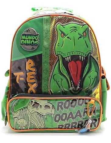 Mochila Mundo Dinos 16 