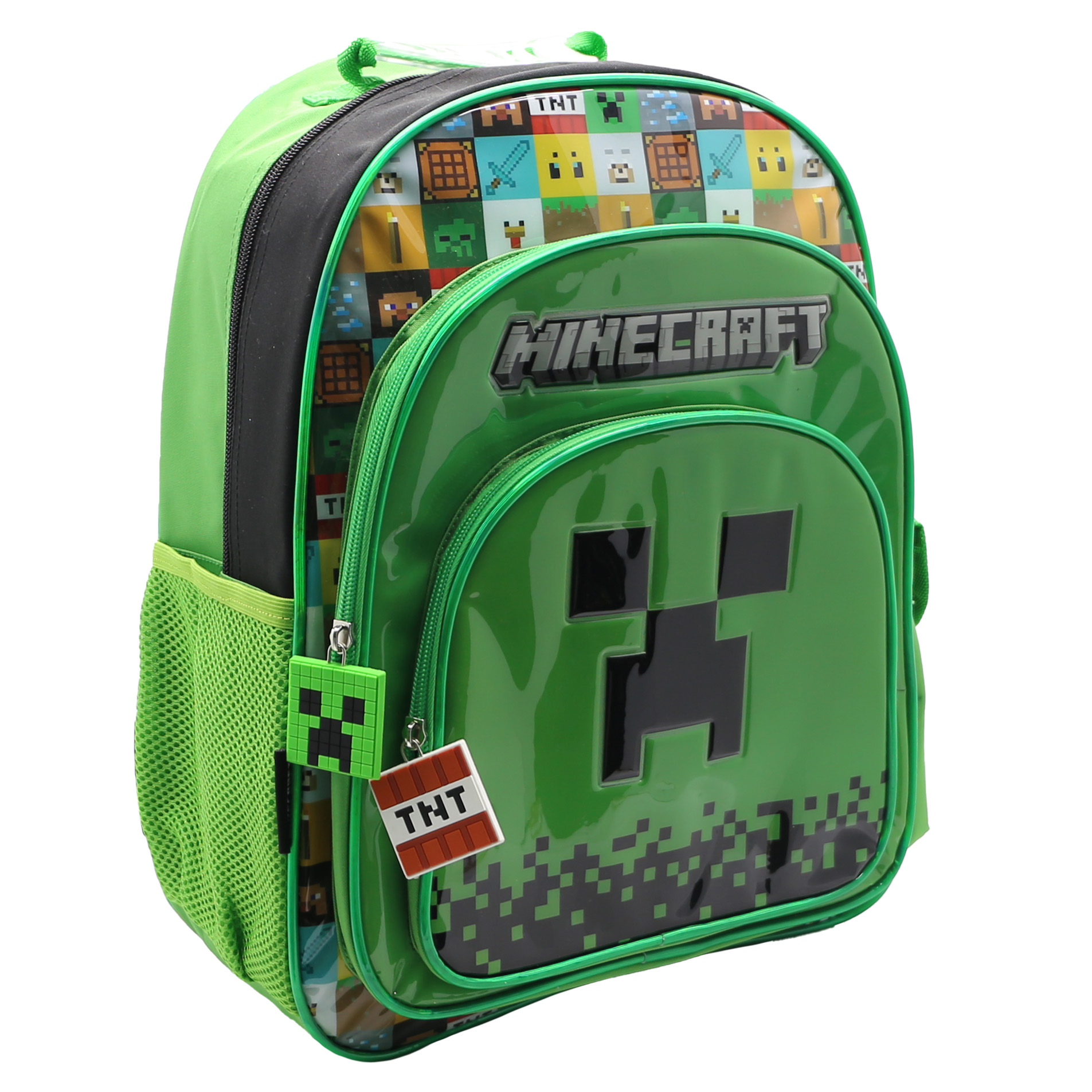 Mochila Minecraft 16 Cresko Mayorista Enchulate