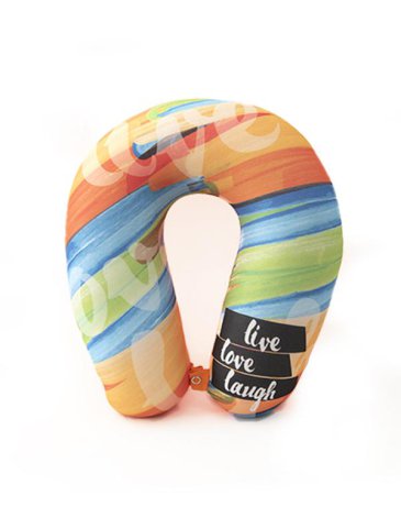 Almohadita De Viaje LIVE LOVE - Enchúlate