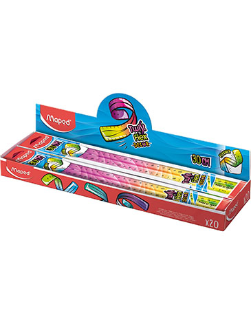 Venta por Mayor y Catalogo Regla Twist y Flex 30CM Maped