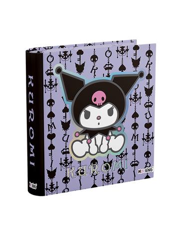 Carpeta Escolar 3x40 Kuromi Mooving