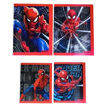 Cuaderno 16x21 Tapa Fina 48 Hojas Spiderman  Mooving