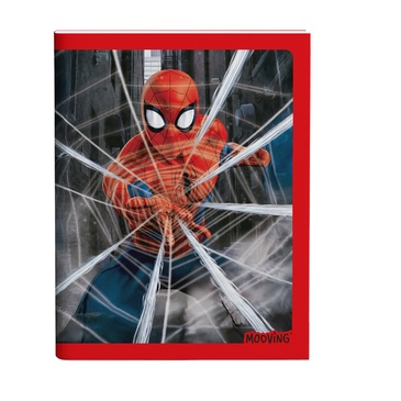 Cuaderno 16x21 Tapa Fina 48 Hojas Spiderman  - Mooving