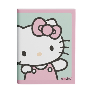 Cuaderno 16x21 T/F Abrochado 48 hjs. Hello Kitty - Mooving