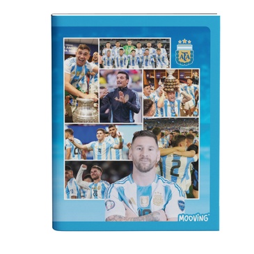 Cuaderno 16x21 Tapa Fina Abrochado 48 Hjs Afa - Mooving