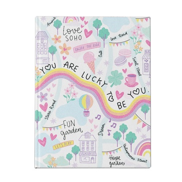 Cuaderno 16x21 T/D Cosido 48 hjs. Quitapesares Mooving