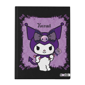 Cuaderno 16x21 T/D Cosido 48 hjs. Kuromi - Mooving