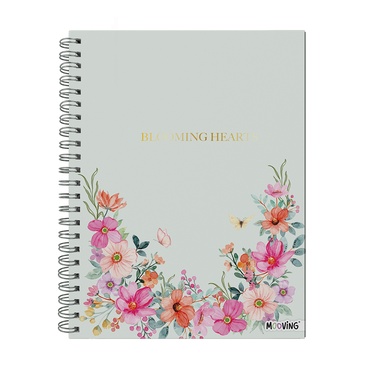 Cuaderno A4 Tapa Dura 96 Hjs. Garden  Mooving