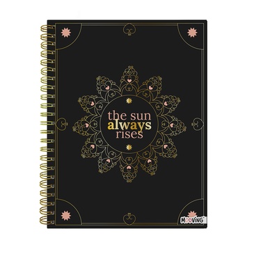 Cuaderno A4 Tapa Dura 96 Hjs. Boho  - Mooving