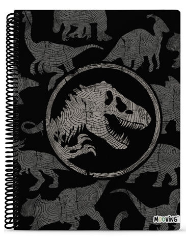 Venta por Mayor y Catalogo Cuaderno Universitario Rayado Jurassic World 80 hjs Mooving