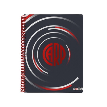 Cuaderno Universitario Cuadriculado River Plate  - Mooving