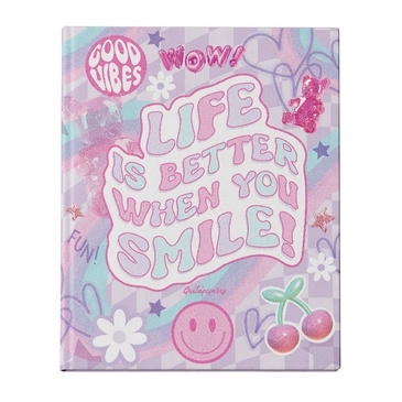 Cuaderno 19.5x24 cm Tapa Dura Cosido 48 hjs  - Mooving