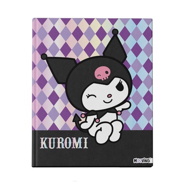 Cuaderno 19,5 x 24 cm Tapa Dura Cosido 48 hjs. Kuromi Mooving