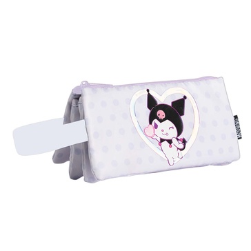 Cartuchera Cuádruple Kuromi Mooving