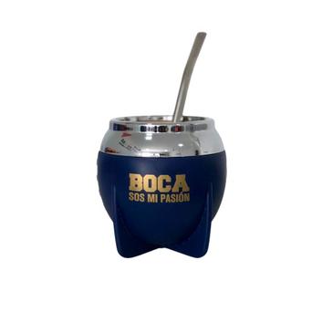 Mate Pampa Tradicional Boca Juniors Boca Cerrada  - Mate Pampa