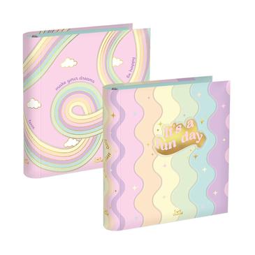 Carpeta 3 x 40 Fun World Pastel  Mundo FW