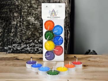 Velas De Noche 7 Chakras - Aromanza