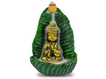 Porta Conos De Ceramica Buda Cascada 10 cm  Aromanza