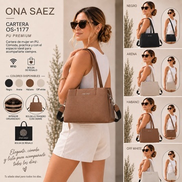Cartera Con Proteccion RFID Ona Saez