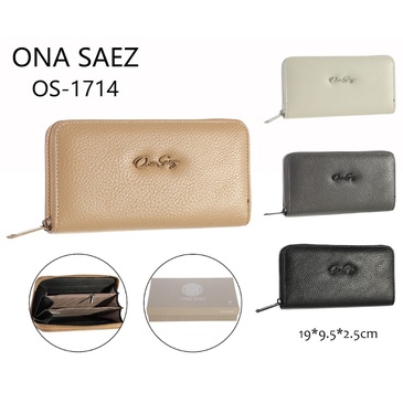 Billetera 1 Cierre RFID Protect Ona Saez