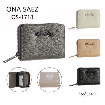 Billetera 1 Cierre RFID Protect Ona Saez
