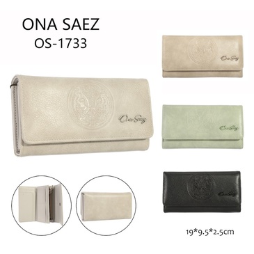 Billetera 1 Cierre RFID Protect Ona Saez