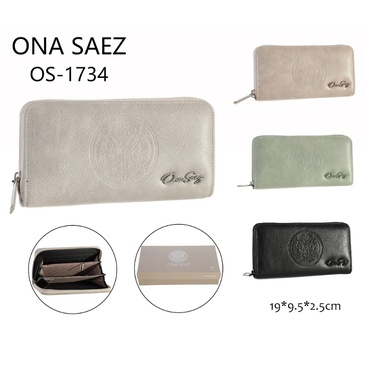 Billetera 1 Cierre RFID Protect Ona Saez