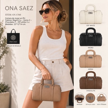 Cartera Con Proteccion RFID - Ona Saez