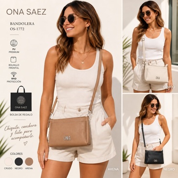 Morral Con Proteccion RFID Ona Saez