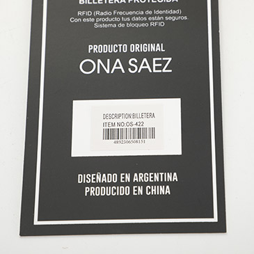 Billetera  - Ona Saez