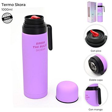 Venta por Mayor y Catalogo Termo 1000ml Skora